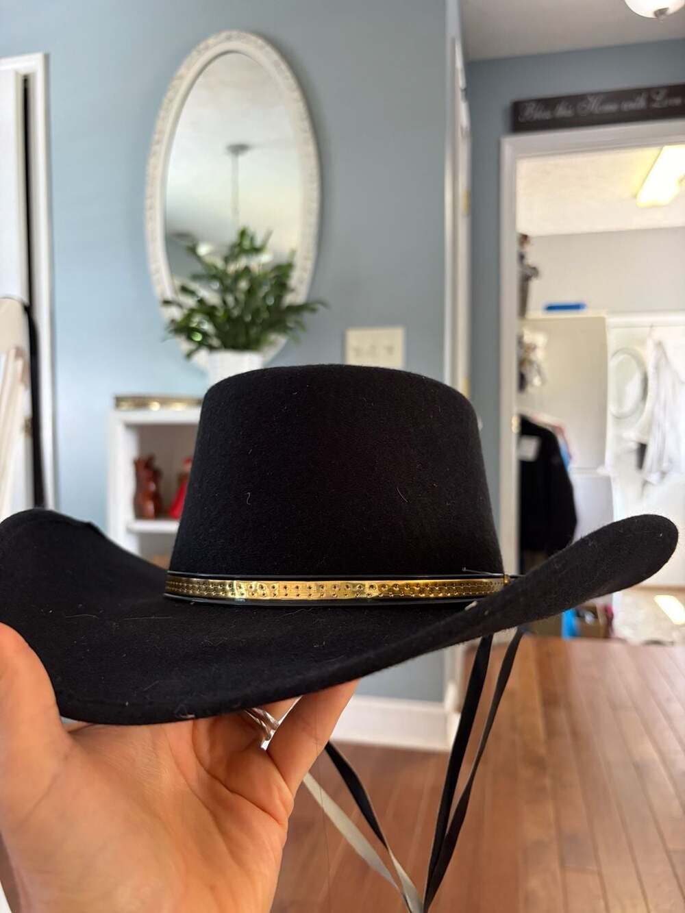Vintage Pigalle XXXXX Black Felt Western Cowboy Hat